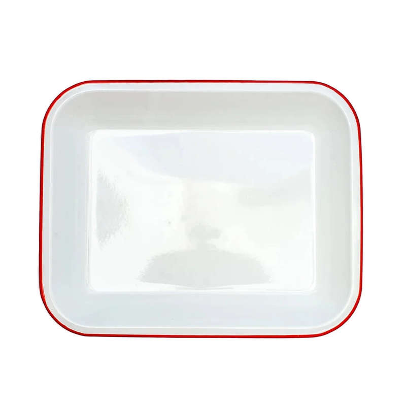Baking Pan - Enamel 37 x 28 Various Colours