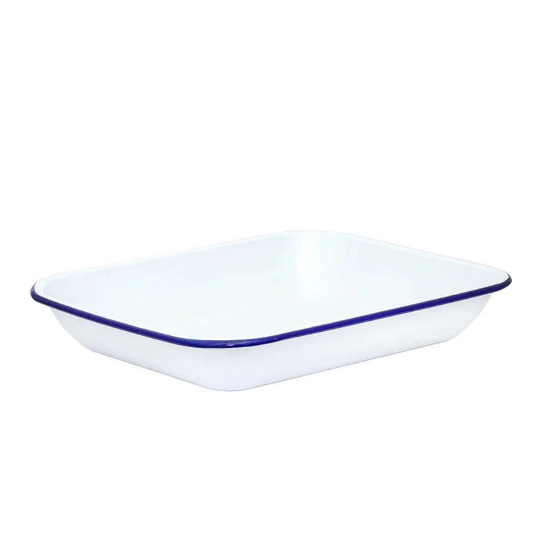 Baking Pan - Enamel 37 x 28 Various Colours