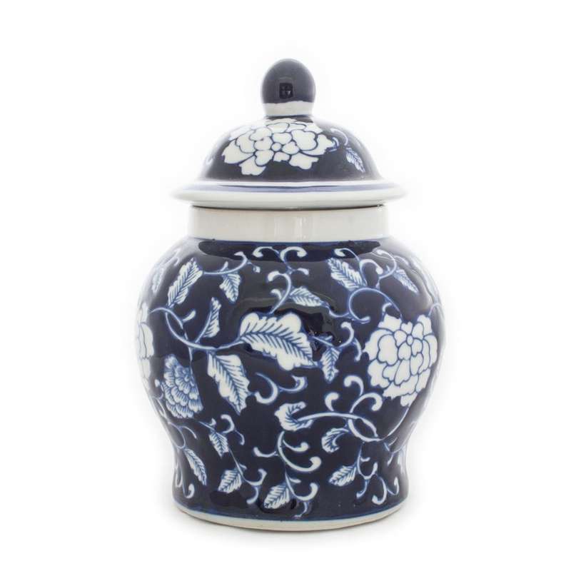 Ginger Jar - Blues Small 22cm