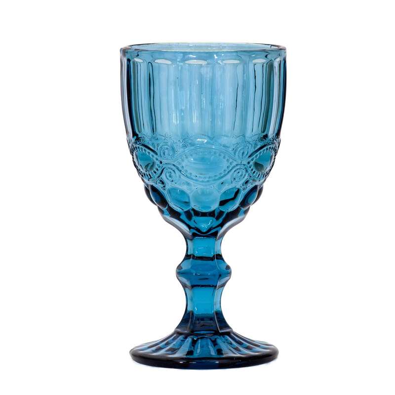 Wine Glass - Vintage Blue 300ml
