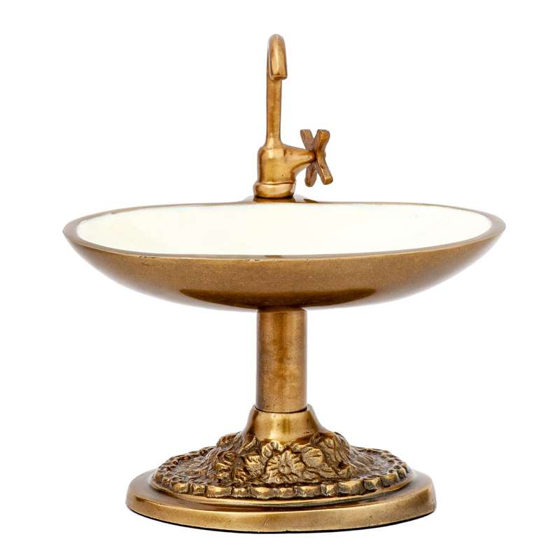 Soap Dish - Brass Tap