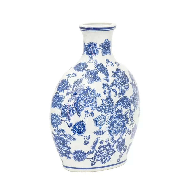 Ceramic Vase - Blossoms Flat Large