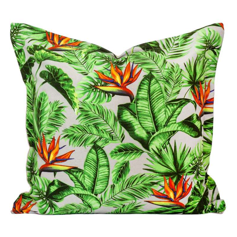 Scatter Cushion Cover - Strelitzia 50 x 50