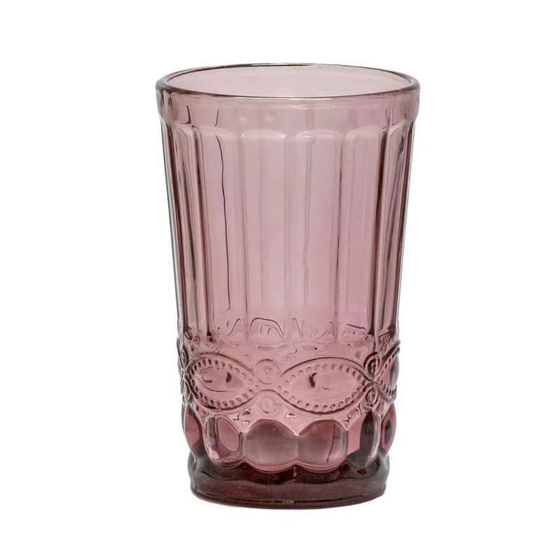 Drinking Glass - Vintage Magenta 340ml