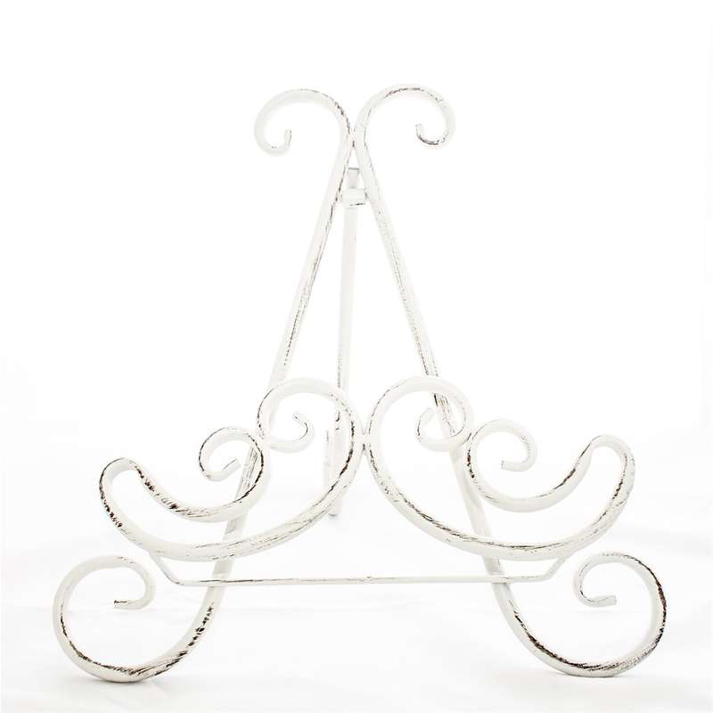 Book Stand - Iron White