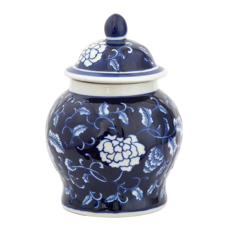 Ginger Jar - Blues Small 22cm