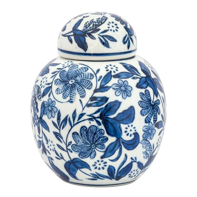 Blue & White Jar 16cm