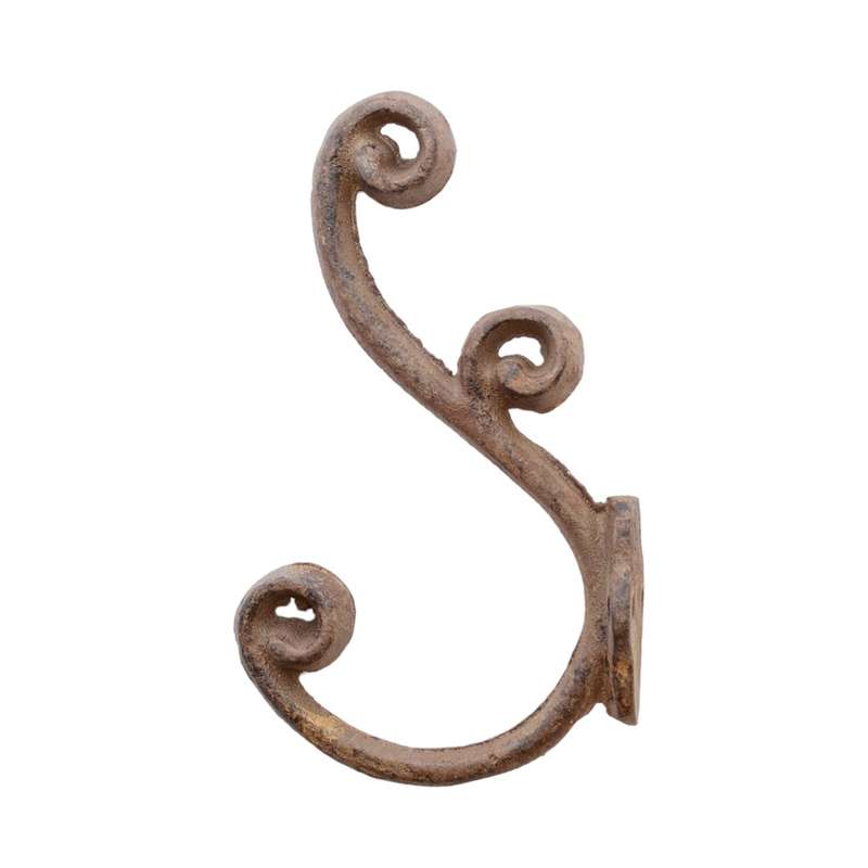 Iron Hook -Swirl Rusty