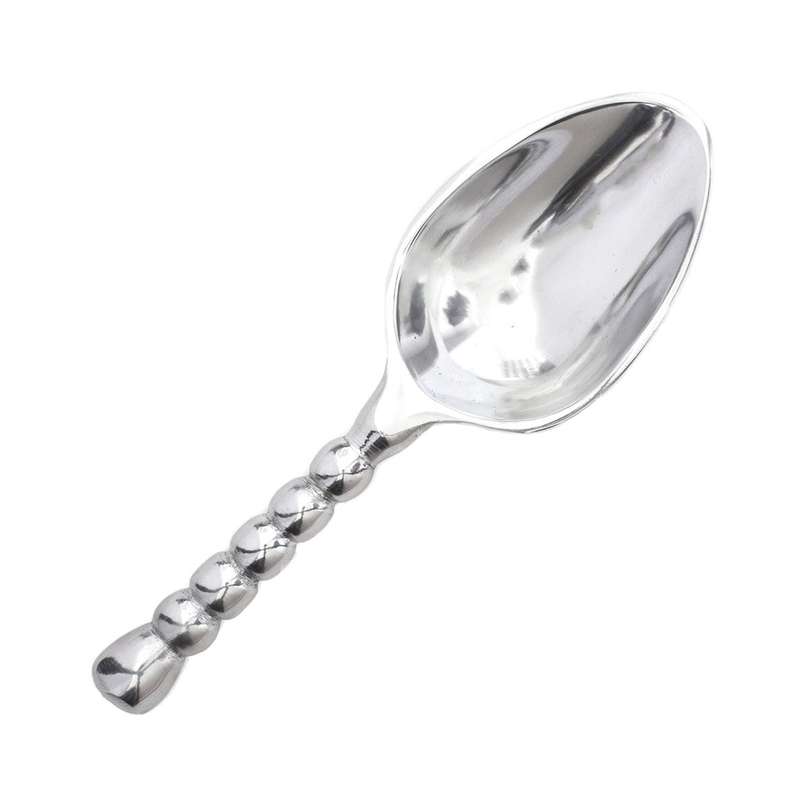 Ice Scoop - Beaded Aluminum