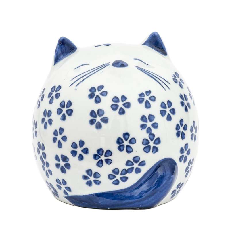 Ceramic Cat Figurine