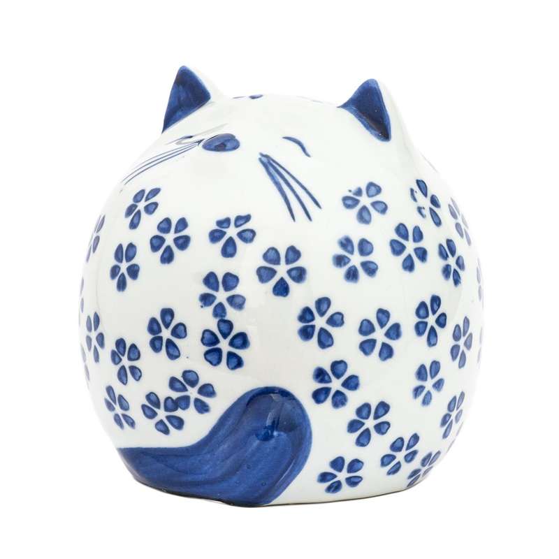 Ceramic Cat Figurine