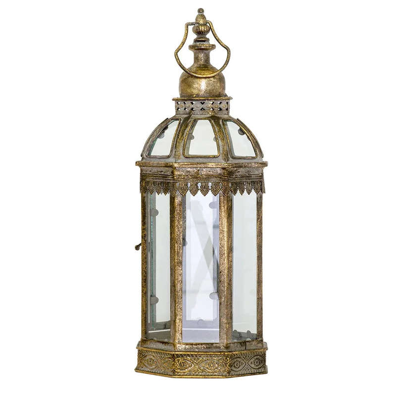 Lantern - XL Ancient Gold 51cm