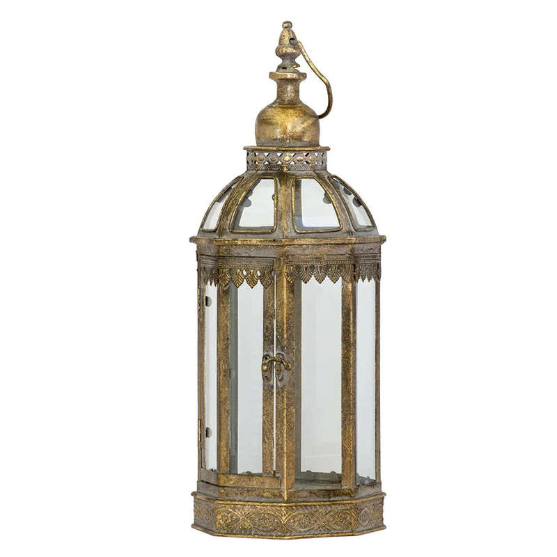 Lantern - XL Ancient Gold 51cm