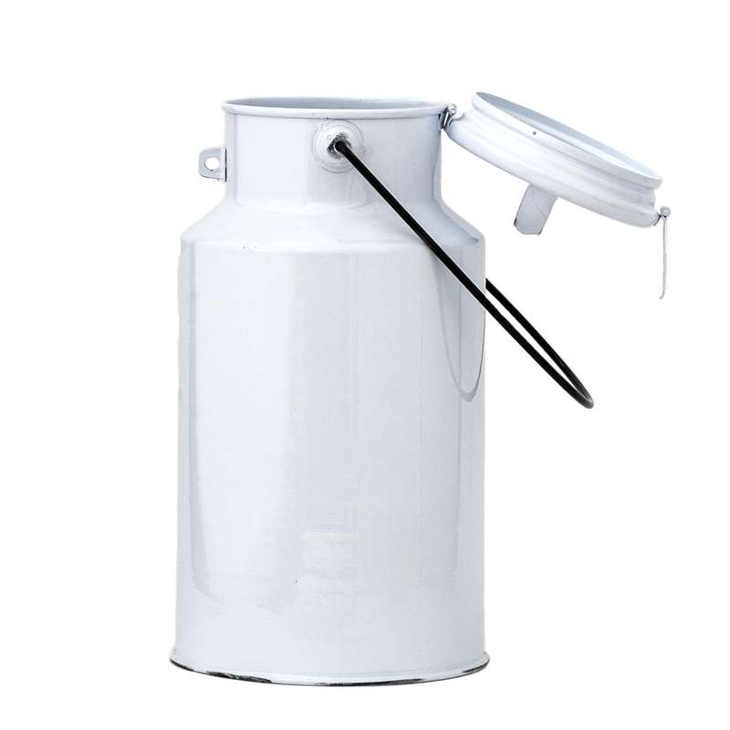 Milk Jug - Enamel White