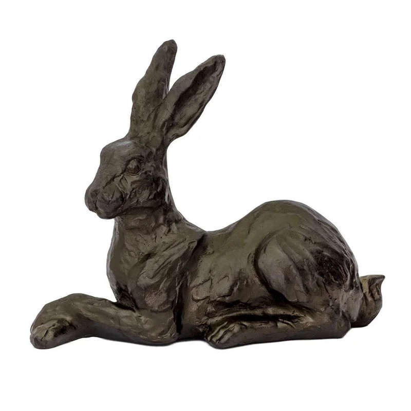 Ornament - Hare Crossed Feet Charcoal