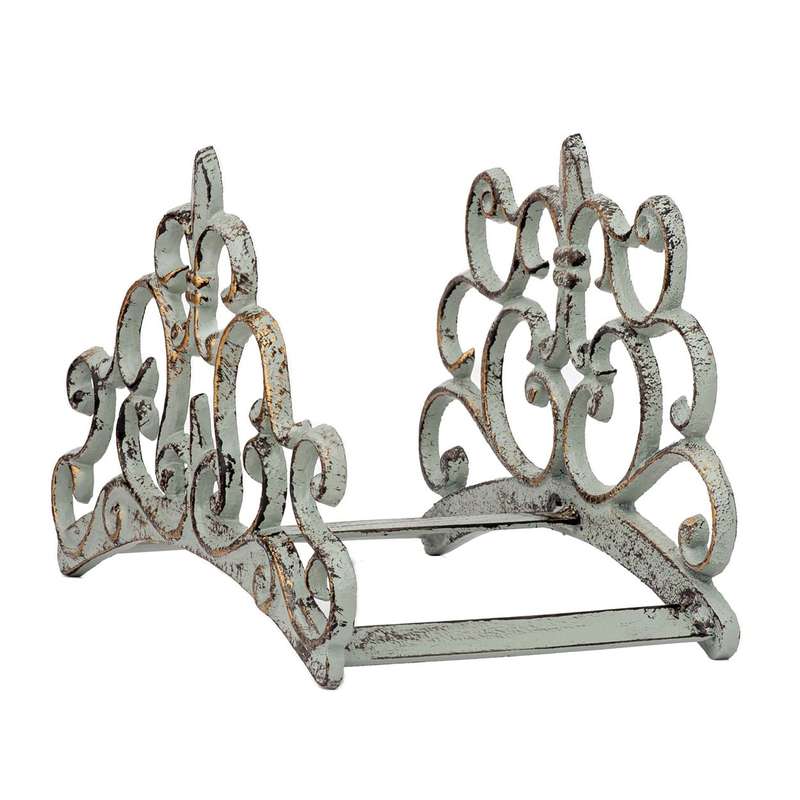Hose Holder - Iron Patina & Gold