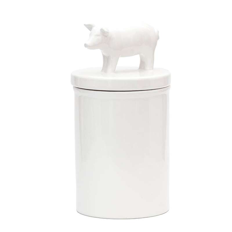 Ceramic Canister - Piggy 18.5cm