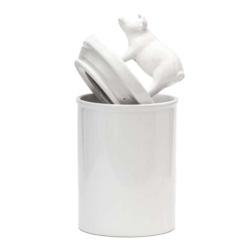 Ceramic Canister - Piggy 18.5cm