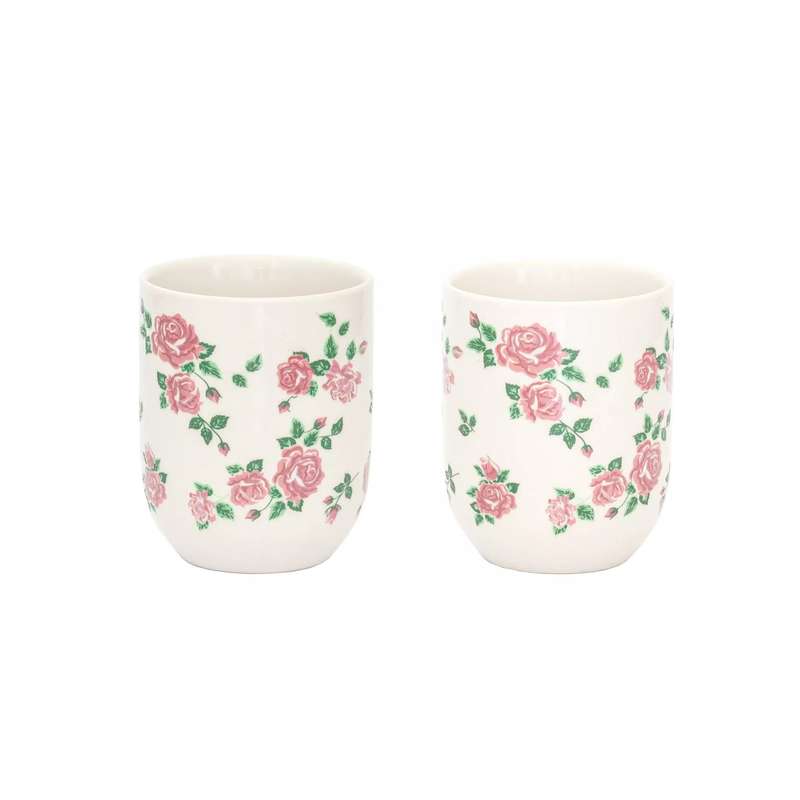 Teacup Set - Pink Roses