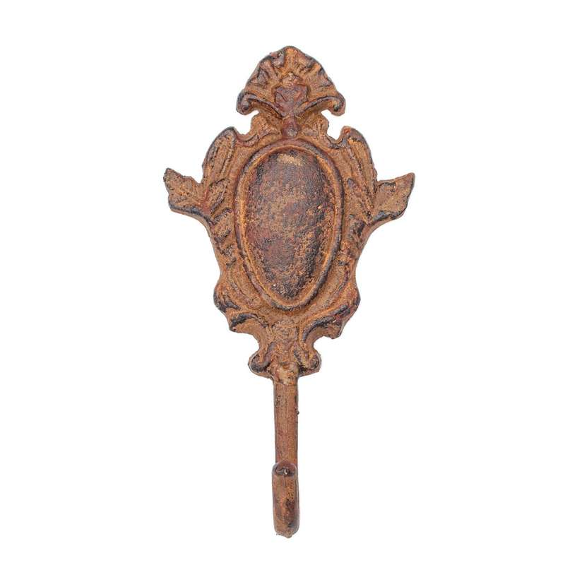 Iron Hook - Fleur Single Hook Rusty