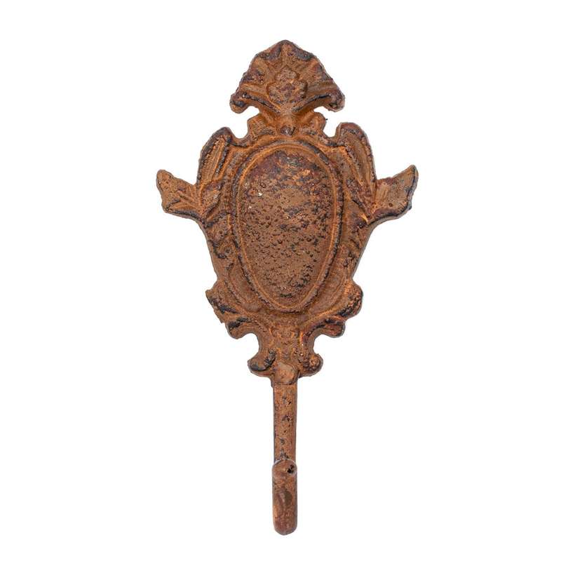 Iron Hook - Fleur Single Hook Rusty