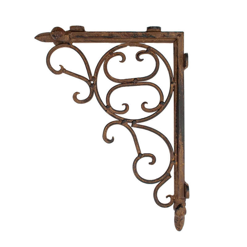 Bracket - Fleur Rusty