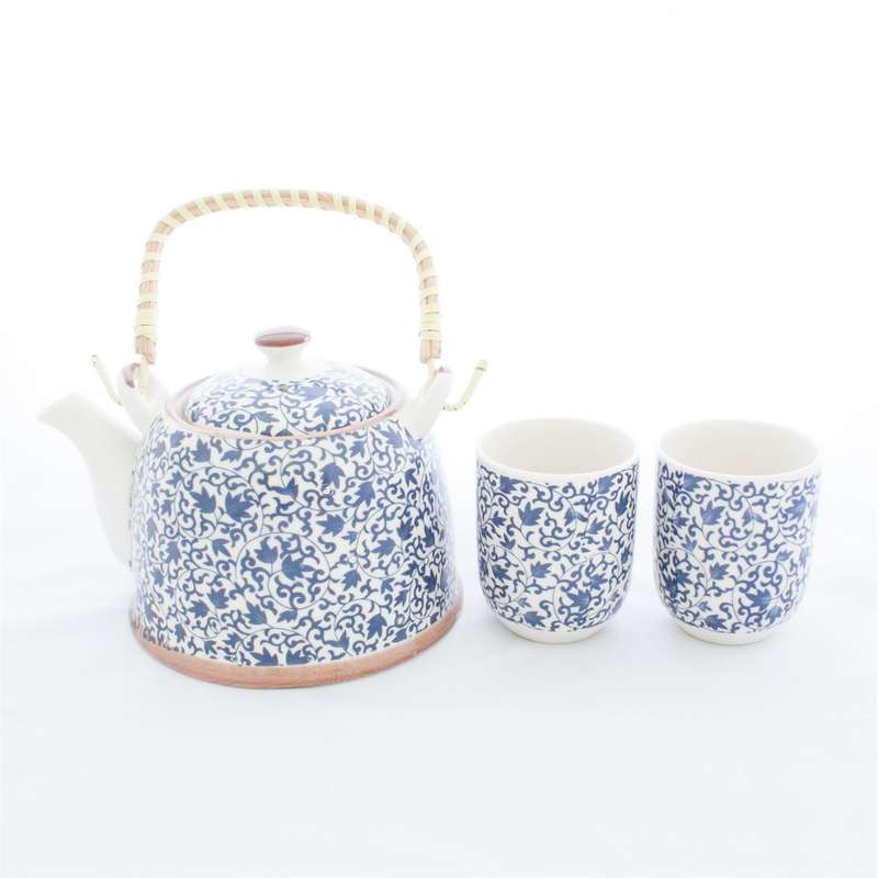 Teacup - Blue & White Set of 2
