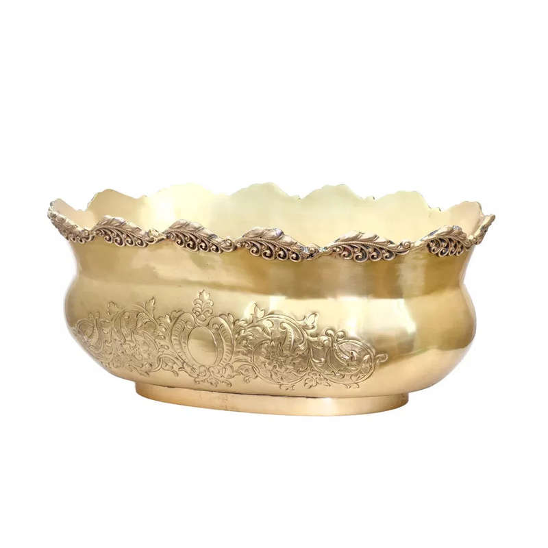 Tub - Vintage Victorian Large Brass