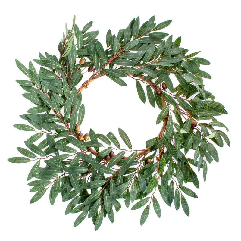 Wreath - Olive Leaves 58cm