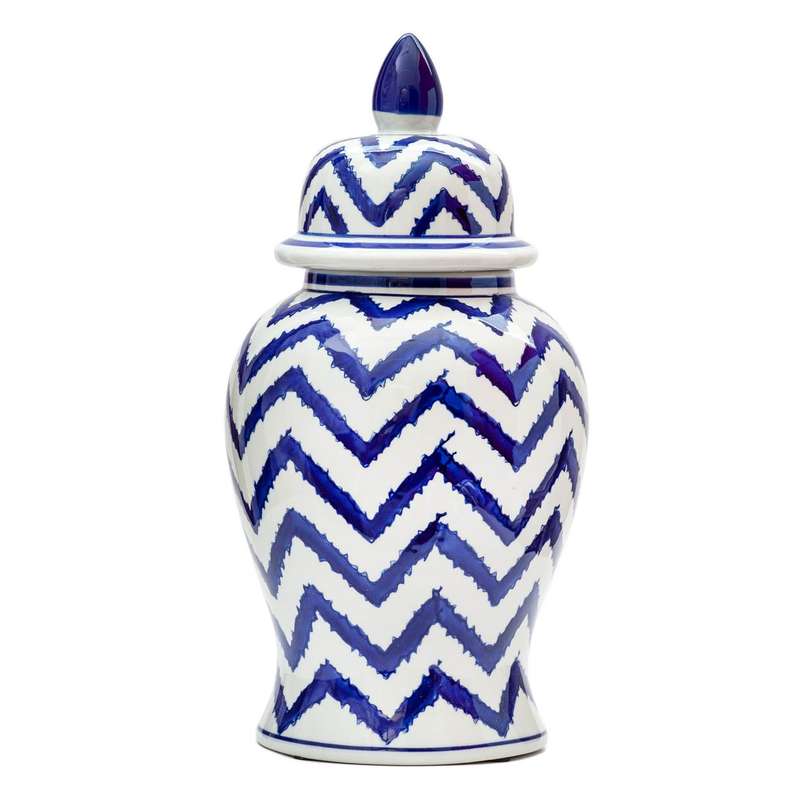 Ginger Jar - Ziggy Blues 36cm