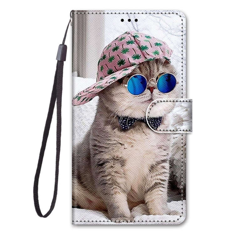 For Samsung Galaxy S20+ Coloured Drawing Cross Texture Horizontal Flip PU Leather Case with Holde...