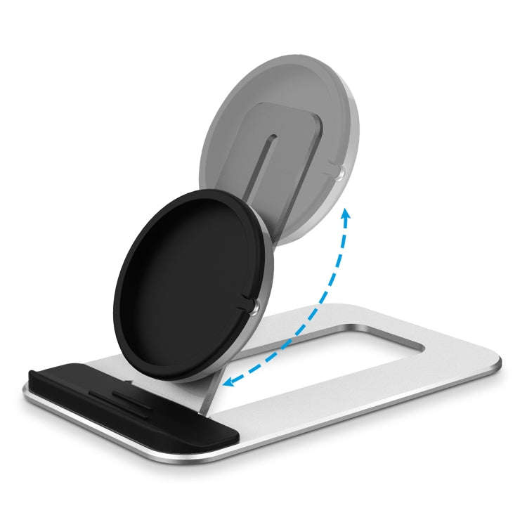 MagSafe Magnetic Wireless Charger Aluminum Alloy Up and Down Adjustable Desktop Stand for iPhone ...