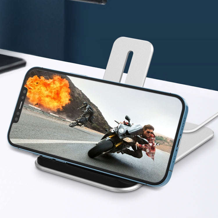 MagSafe Magnetic Wireless Charger Aluminum Alloy Up and Down Adjustable Desktop Stand for iPhone ...