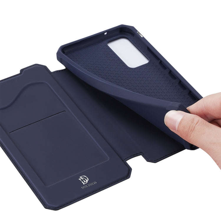 For Samsung Galaxy S20 FE DUX DUCIS Skin X Series PU + TPU Horizontal Flip Leather Case with Hold...