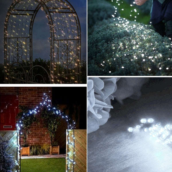 Solar LED String Lights 10m White