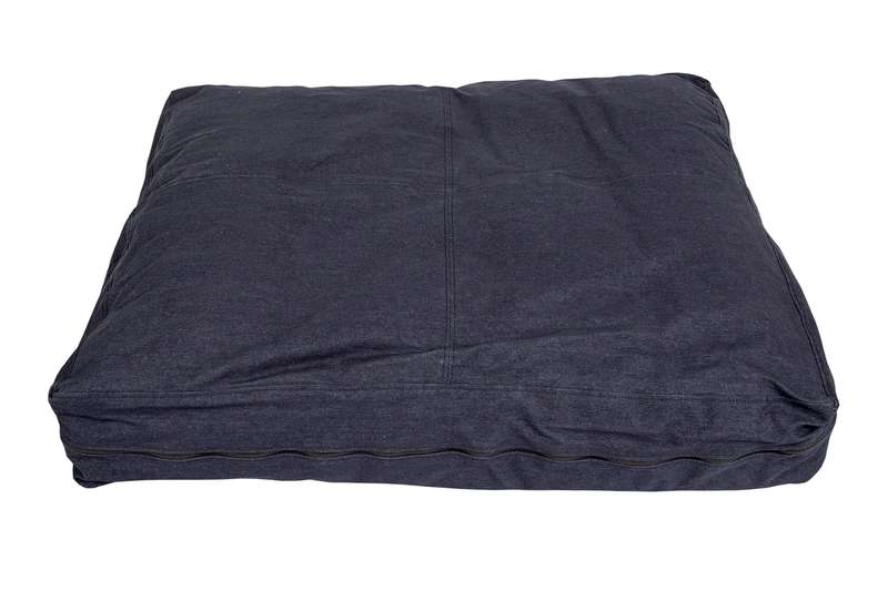 Dog Bed - Denim - Stuffed - ThinkCosy - Large