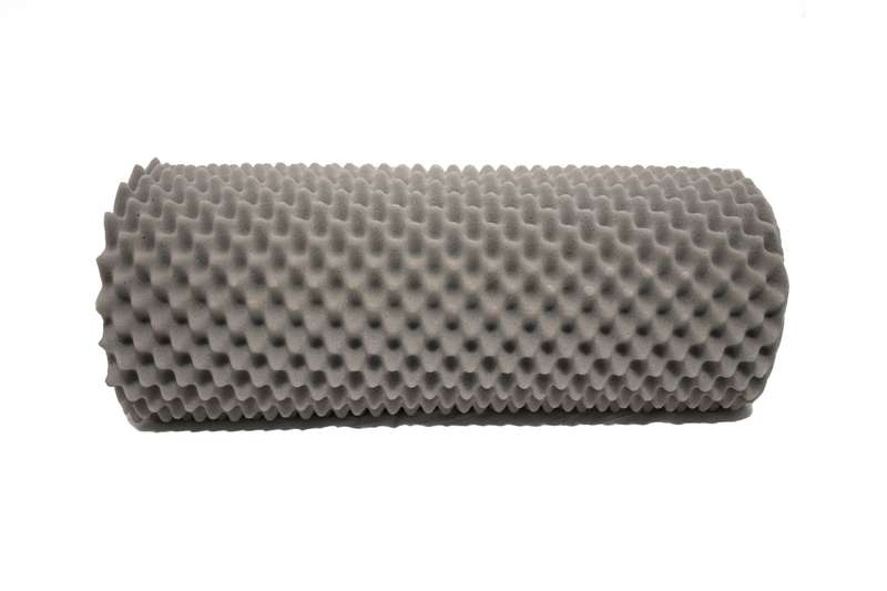 Convoluted/Eggbox Mattress Topper - ThinkCosy - Grey - Single XL