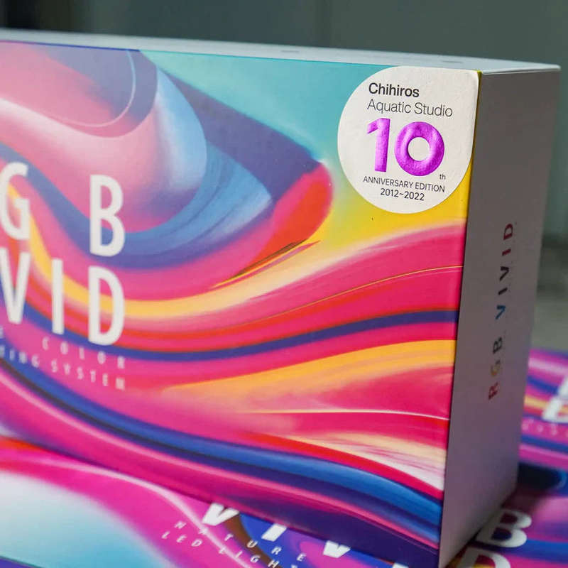 Chihiros - RGB Vivid II 130W LED light with built-in Bluetooth controller(10th Anniversary Edition)