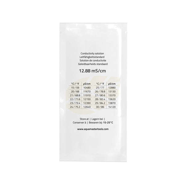 Aqua Master - Box 25 x 20ml EC 12.88 Calibration Solution