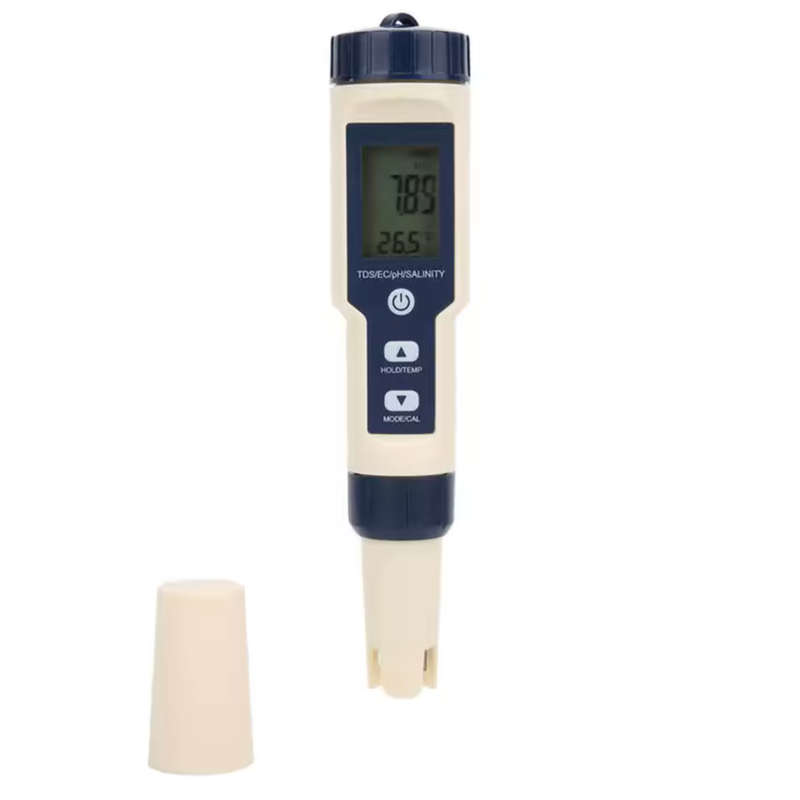 Digital Electronic TDS/EC/pH/SALT/TEMP Meter