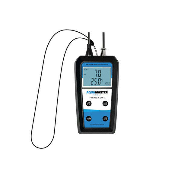 Aqua Master H600 Pro Handheld Water Meter (pH, EC, PPM, TDS, and Temperature)