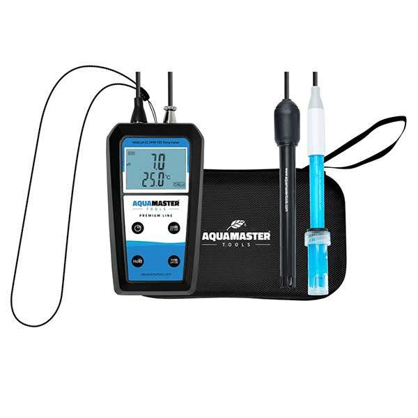 Aqua Master H600 Pro Handheld Water Meter (pH, EC, PPM, TDS, and Temperature)