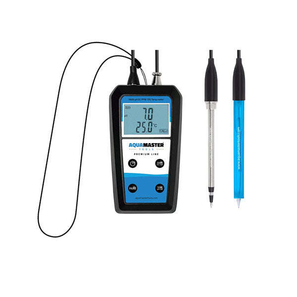 Aqua Master H600 Pro Handheld Substrate Meter (pH, EC, PPM, TDS, and Temperature)