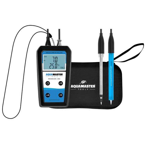 Aqua Master H600 Pro Handheld Substrate Meter (pH, EC, PPM, TDS, and Temperature)