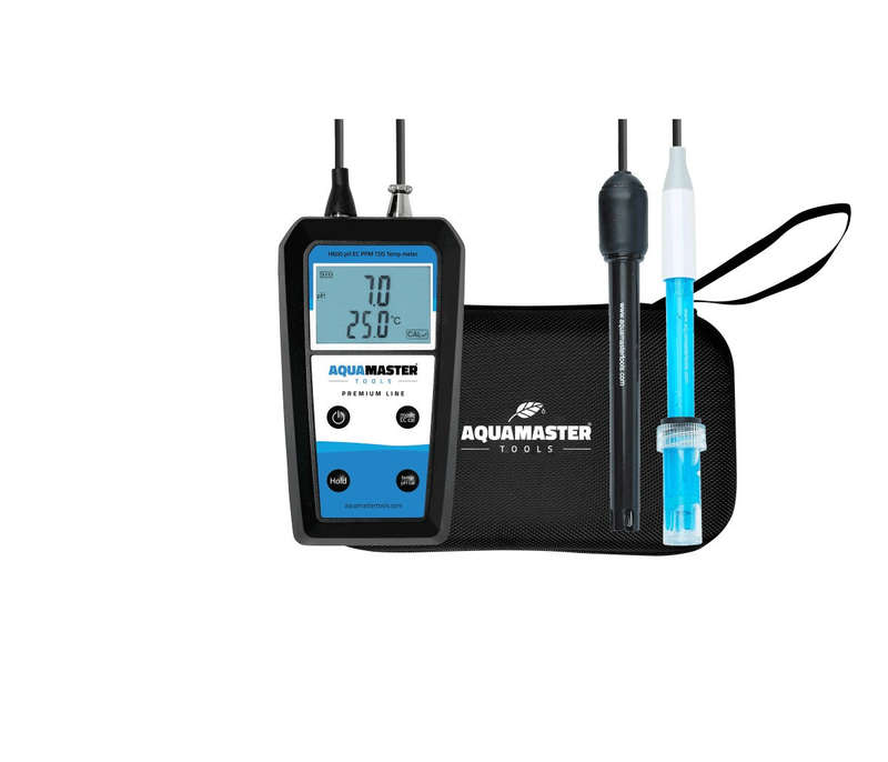 Aqua Master H600 Pro Handheld Water Meter (pH, EC, PPM, TDS, and Temperature)