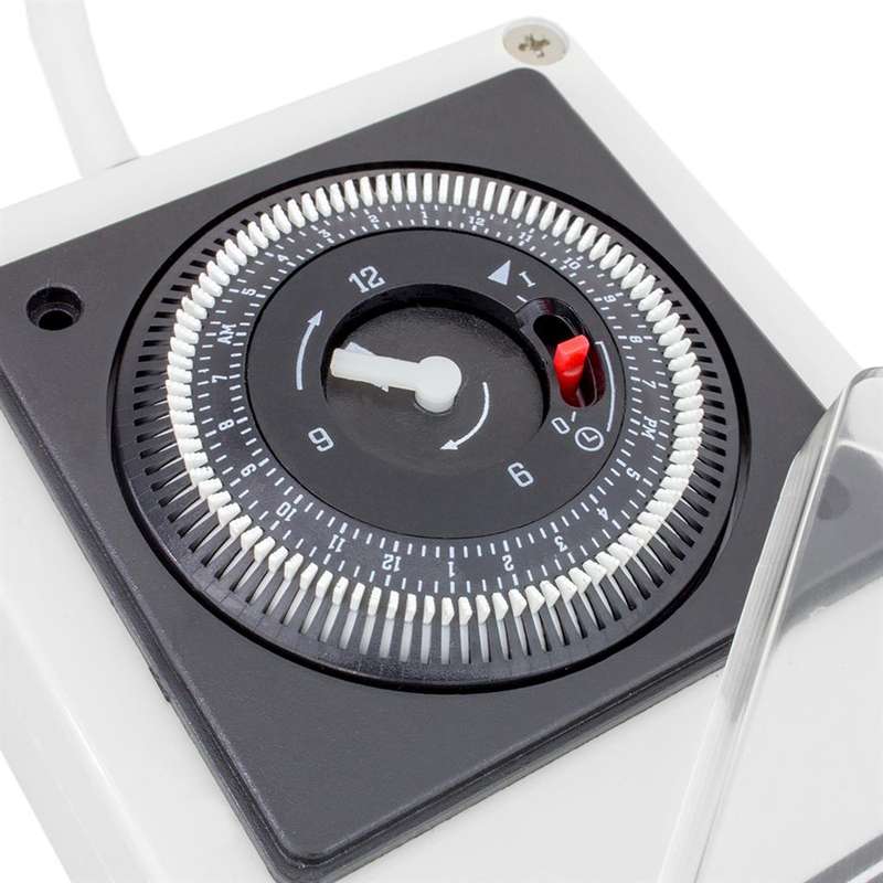 LUMII Black 5-way contactor timer