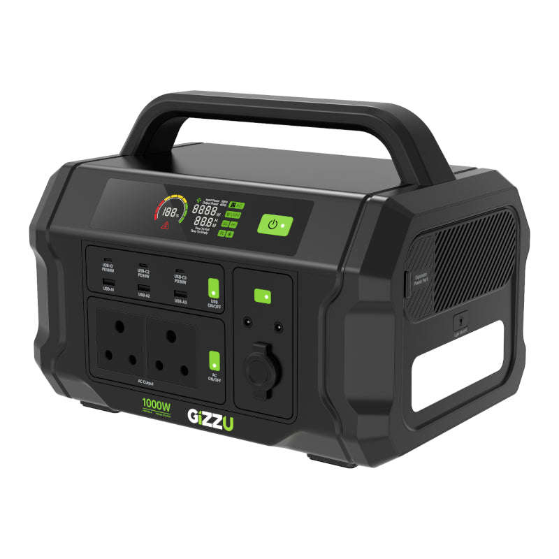 Gizzu Challenger Pro 1120WH/1000W UPS Fast Charge