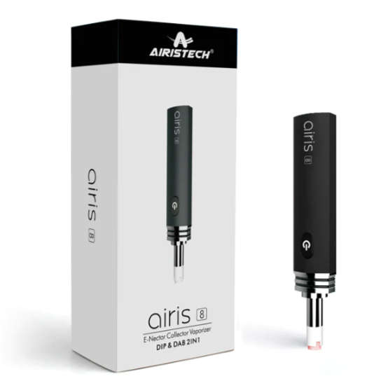 Airistech Airis 8 Dip & Dab Vaporizer Pen - Black