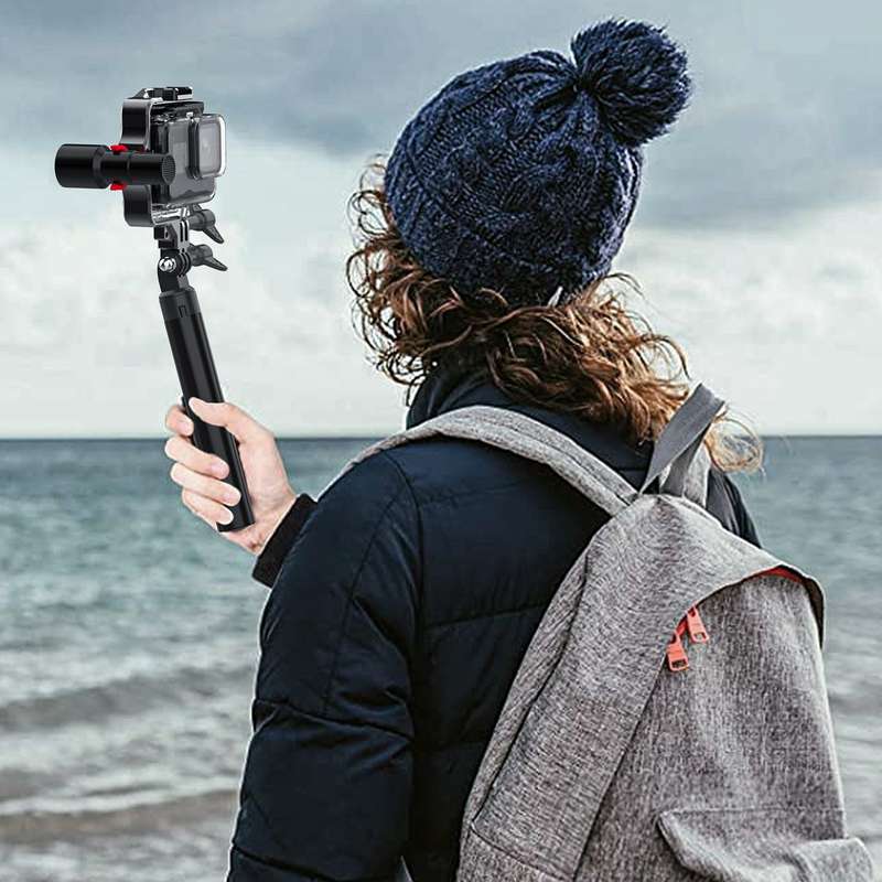 S-Cape Aluminium Cold Shoe Shooting Bracket Mount for Gopro Hero 11