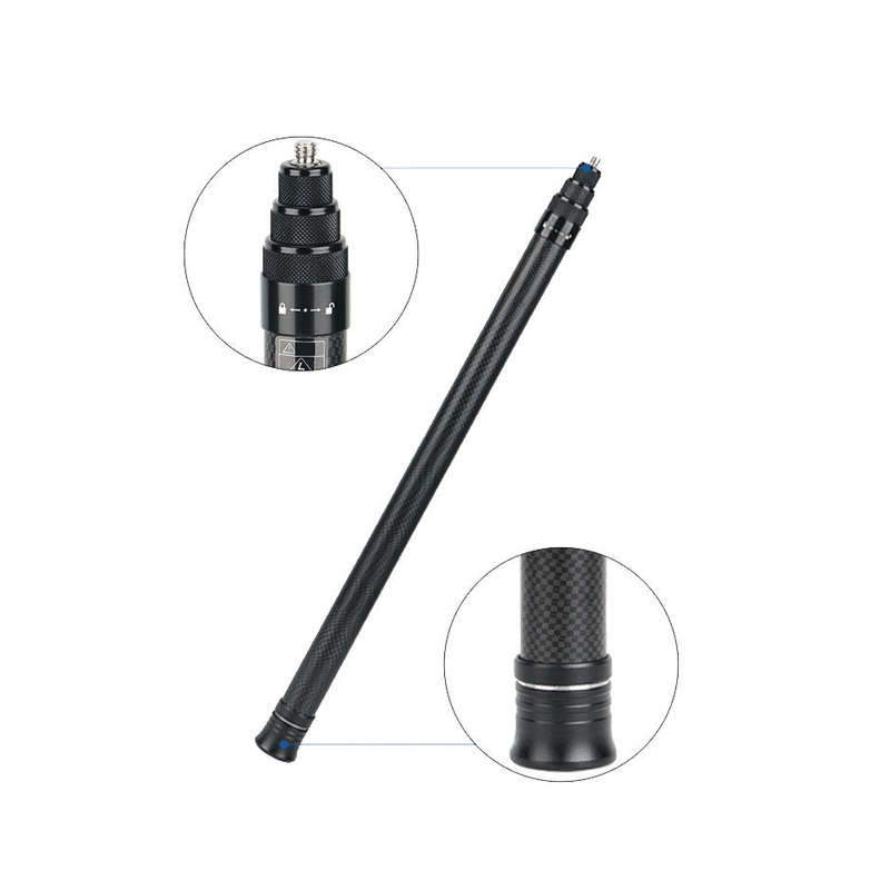 S-Cape 2.9m Carbon Fibre Selfie Stick for Gopro